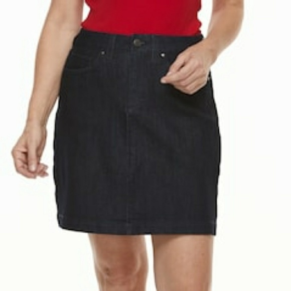 Izod Dresses & Skirts - Izod jeans mini skirt.